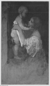 Mutter Mit Kind — Anselm Feuerbach