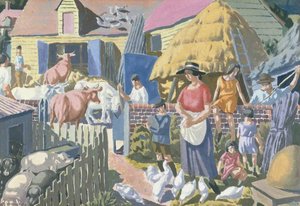 The Farmyard — Thomas Saunders Nash