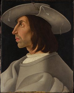 Portrait Of A Man In Profile — Carlo Crivelli