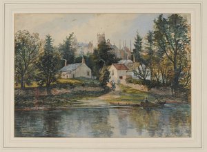 Wetheral Ferry — Samuel Bough