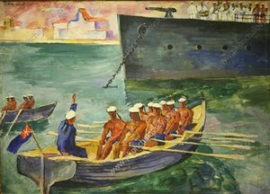School Of Yungs. (came The First). — Pyotr Konchalovsky
