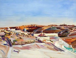 The South East Corner, Jerusalem — David Bomberg