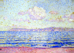 Île Du Levant — Theo Van Rysselberghe