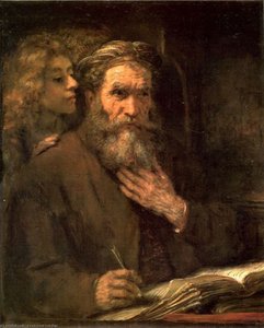 Evangelist Matthäus — Rembrandt Van Rijn, Barock