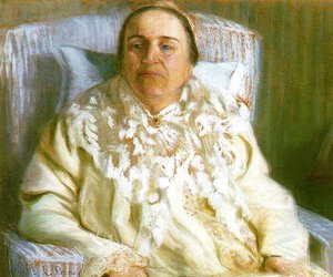 The White Bed Jacket — Lilla Cabot Perry