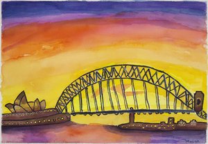 Sunset Seascape — Lauren Kerjan