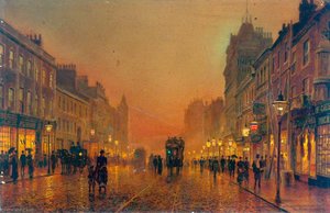 Briggate, Leeds — John Atkinson Grimshaw