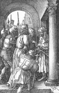 Cristo Ante Pilato (no. 5) — Albrecht Dürer, Northern Renaissance