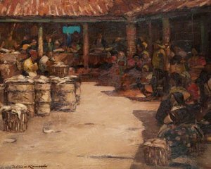 Eastern Fish Market — William Joseph Kennedy, Contemporary Realism