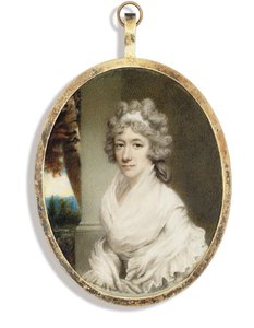 Hester Frances, Lady Bellingham — Henry Edridge