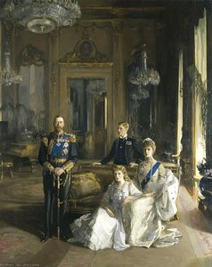 King George And Family — Sir John Lavery