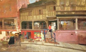 South Side Of Watergate Street, Chester — Sir William Russell Flint