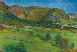 Ålhustunet, Jølster — Nicolai Astrup
