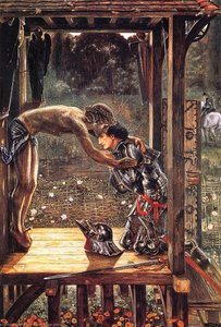 The Merciful Knight — Edward Coley Burne-jones