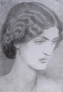 Jane Burden — Dante Gabriel Rossetti, Pre-raphaelite Style