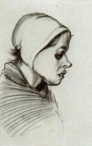 Peasant Woman, Head — Vincent Willem Van Gogh