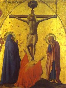 Crucifixion — Masaccio, Italian Renaissance