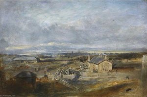View Of Falkirk High Station — David Octavius Hill