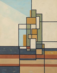 Architectural Equilibrium in Ochre and Slate
