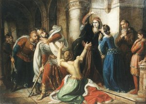King Salomon Being Cursed