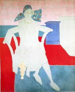 Frau Mit Einem Madraschilf — Henri Matisse