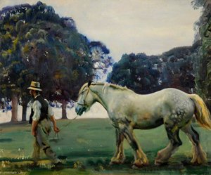 The Grey Mare — アルフレッド・ミュニングス, Impressionism