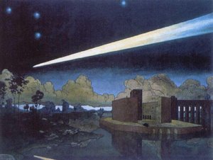 Landscape With A Comet — Heorhiy Narbut