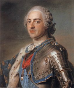 Louis Xv — Maurice Quentin De La Tour, Rococo Portraiture