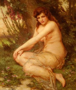 La Nymphe De Foret (also Known As The Forest Nymph) — Guillaume Seignac