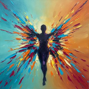 Radiant Emergence: A Singular Symphony Of Primal Light And Shadow — Christian Noiret