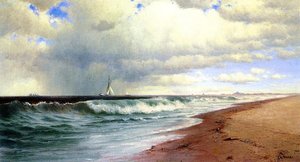 Ships Approaching Atlantic City — Francis A Silva