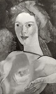 Maena Arabesque, (painting) — Arthur B. Davies