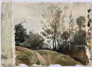 Landscape With Trees — Hryhorii Havrylenko, Other