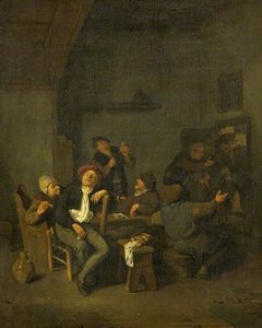 Tavern Interior — Cornelis Dusart