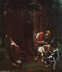 The Quarry — Gustave Courbet, Realism