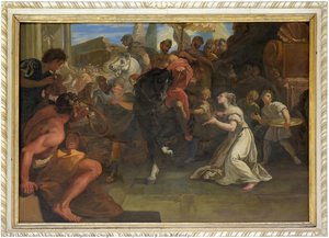 Triumphal entry into Antwerp