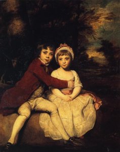 John Parker And His Sister Theresa — Sir Joshua Reynolds