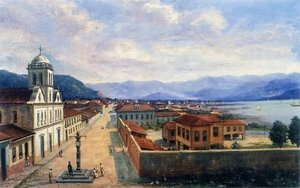 Português Igreja Do Carmo E Pelourinho — Benedito Calixto, Contemporary Realism