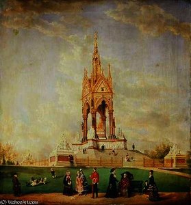 The Albert Memorial In London — Edwin Frederick Holt
