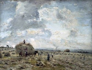 Haymaking Weather, Tawd Vale — Herbert F Royle