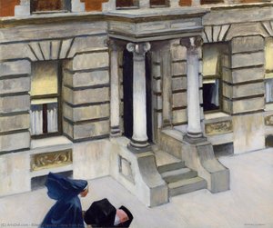 New York Pavements — Edward Hopper, Contemporary Realism