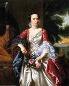 Portrait Of Rebecca Boylston — John Singleton Copley, Anglo-american Romanticism