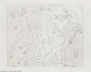 Dance Shool — Ernst Ludwig Kirchner