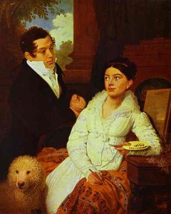 Portrait Of A. G. And A. A. Lobanov-rostovsky — Vladimir Lukich Borovikovsky