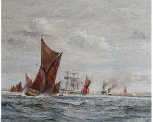 The Thames, Long Reach — Charles John De Lacy