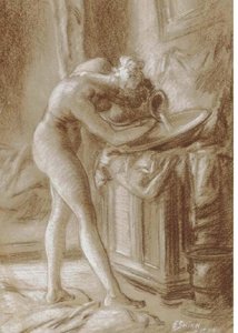 Girl At Her Toilet — Everett Shinn