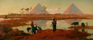 The Water Of The Nile — Frederick Trevelyan Goodall