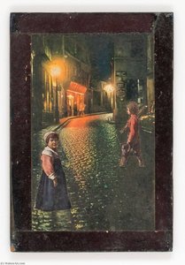 Untitled (european Street At Night) — Joseph Cornell