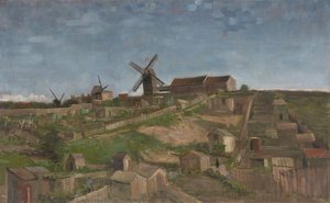 Die Hügel Von Montmartre — Vincent Willem Van Gogh, Post-impressionism