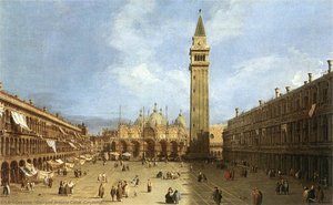 Piazza San Marco — Giovanni Antonio Canal, Baroque